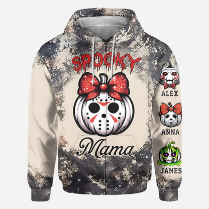 Spooky Mama - Personalized Mother All Over Shirt
