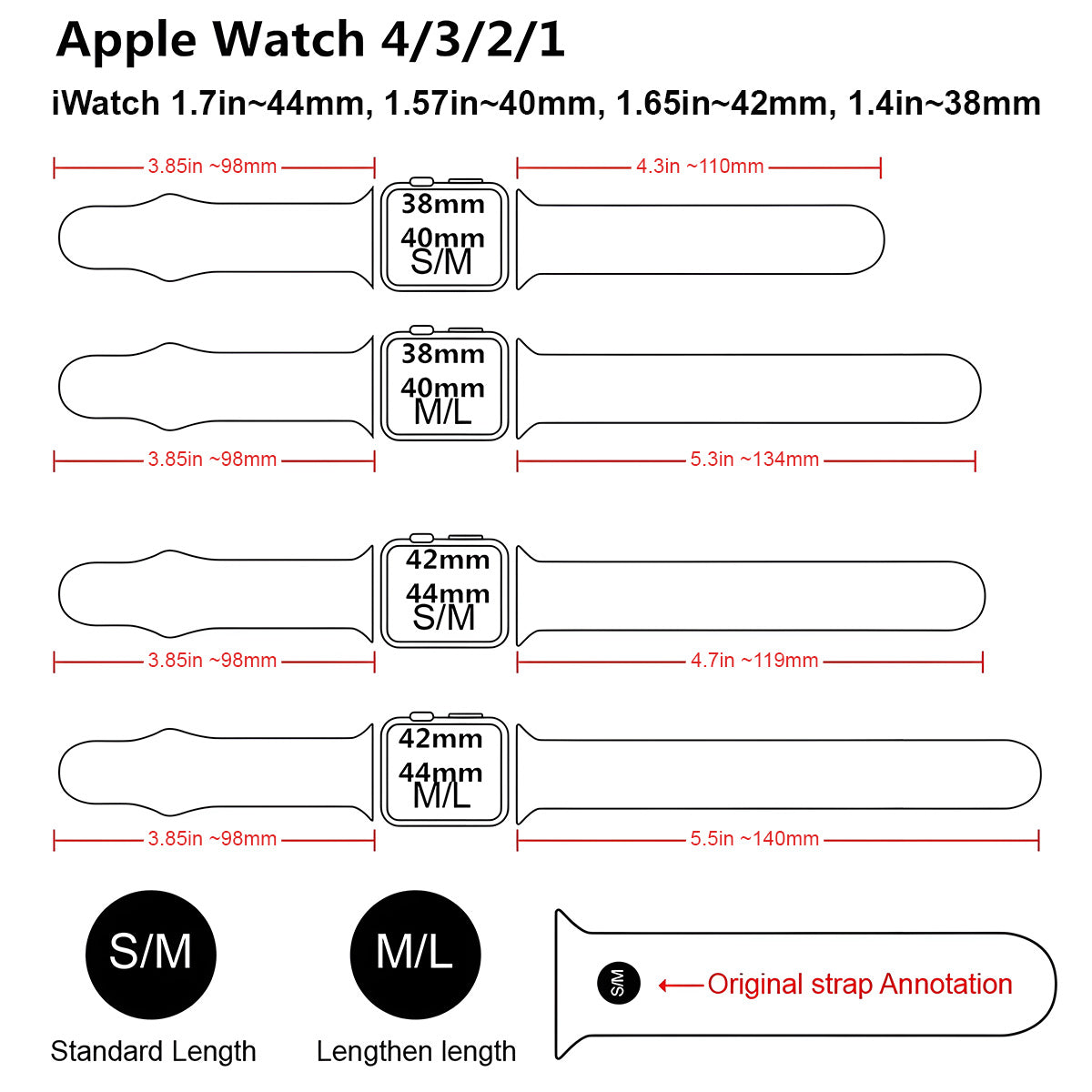 Mom Era Cute Blue Dog - Personalized Mother Apple Watch Band
