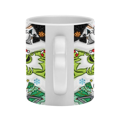 The Nightmare Before Christmas - Personalized Nightmare Heart Handle Mug