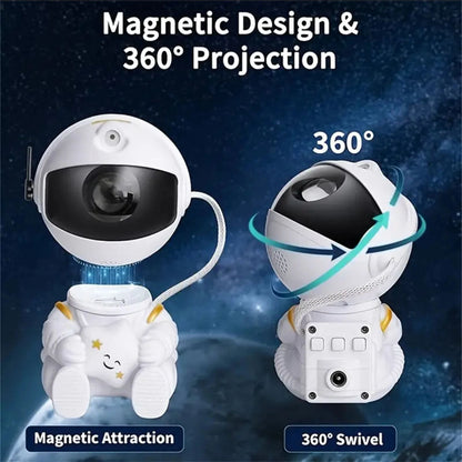 Beautiful Galaxy - Personalized Astronaut Projector Night Light