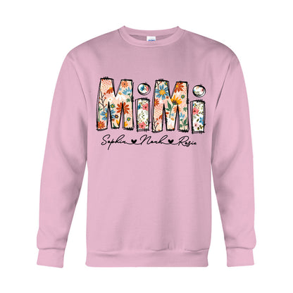 Best Grandma Ever - Personalized Grandma T-shirt And Hoodie