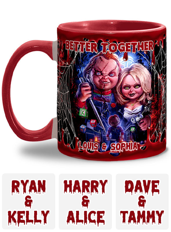 Better Together - Personalized Accent Mug