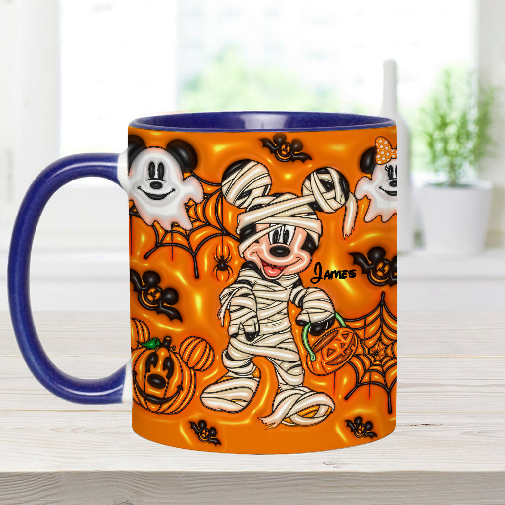 Happy Halloween - Personalized Mouse Accent Mug