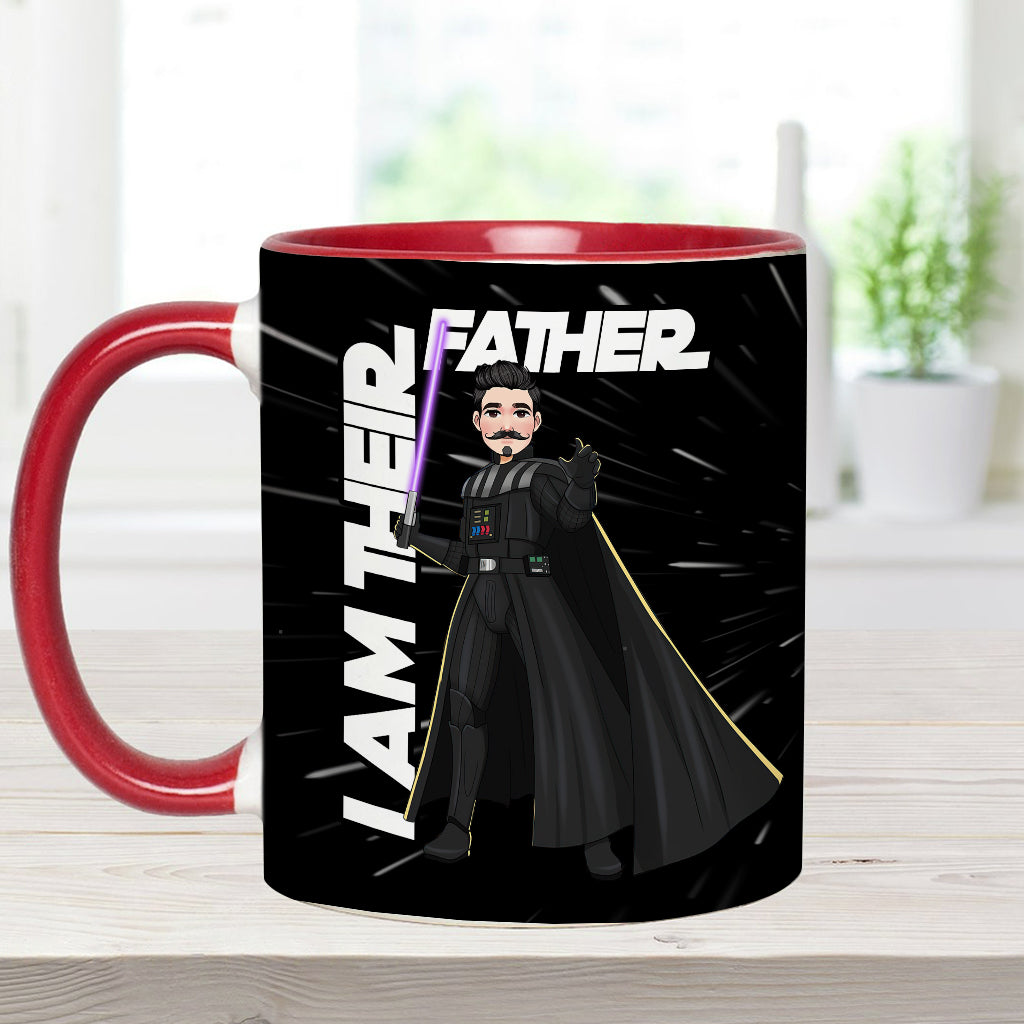 I Am Their Father - Personalized Father Accent Mug