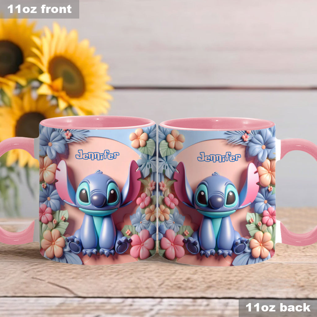 Ohana Means Family - Personalized Ohana Accent Mug