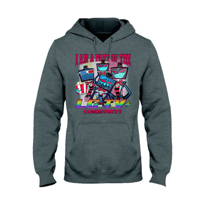 I Am With The Community - T-shirt And Hoodie
