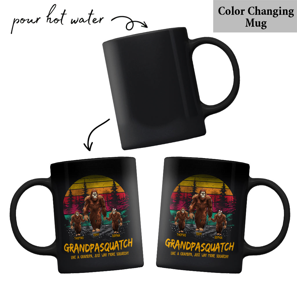 Papasquatch - Personalized Father Mug