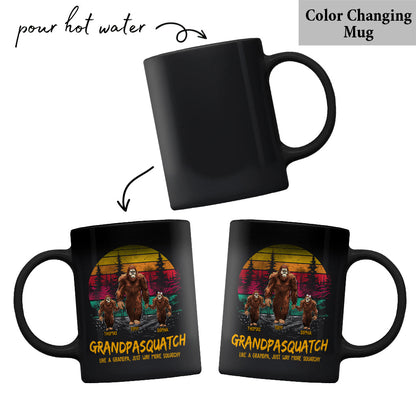 Papasquatch - Personalized Father Mug