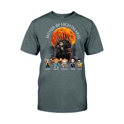Father Of Nightmares - Personalized Father T-shirt And Hoodie