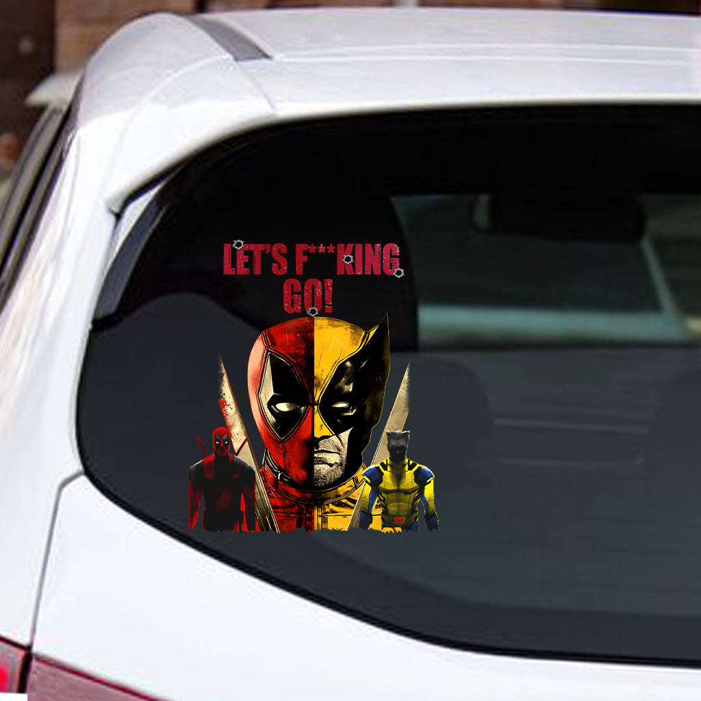 Let's F**king Go - The Psychopath Decal Full