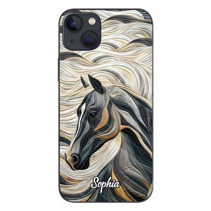Beautiful Horse - Personalized Horse Phone Case