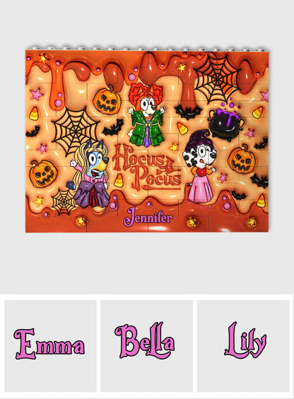 Halloween Is Coming - Personalized One-sided Horizontal Rectangle Building Brick Blocks