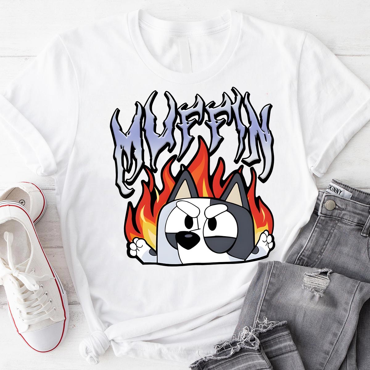 Fire Metal Rock - Mouse T-shirt And Hoodie