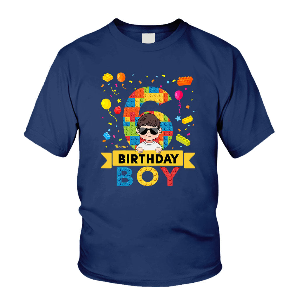 Birthday Boy Birthday Girl - Personalized Family T-shirt And Hoodie