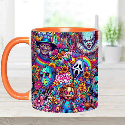 Colorful Horror - Personalized Accent Mug