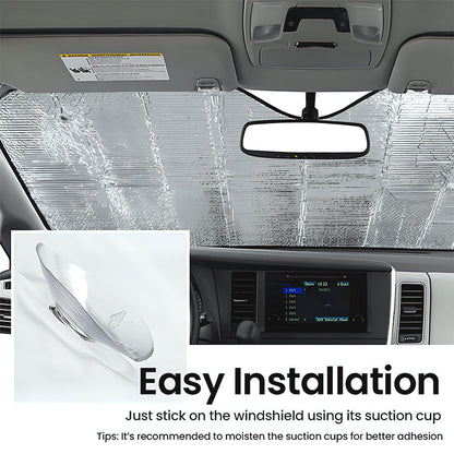 Fuck Around And Find Out - Personalized Skull Car Sunshade