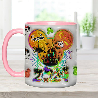 Happy Halloween - Personalized Mouse Accent Mug
