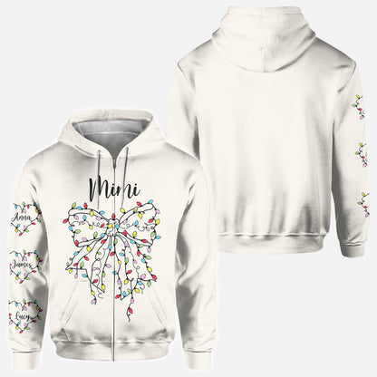 Grandma Christmas - Personalized Grandma All Over Shirt