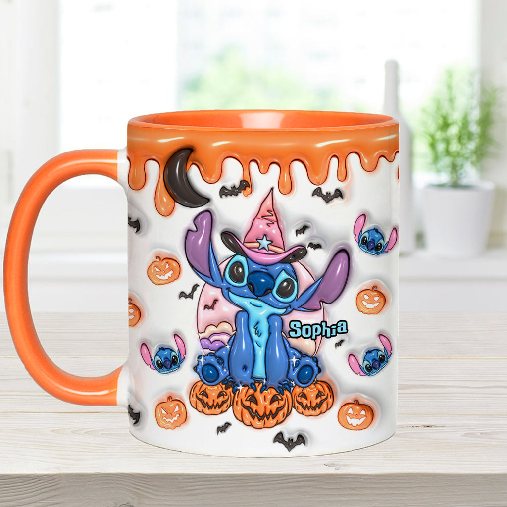 Spooky Vibes - Personalized Ohana Accent Mug