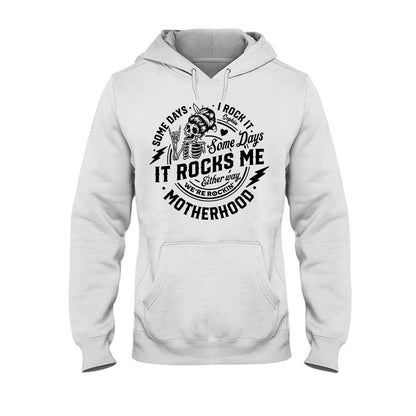 We Are Rockin' Mother Hood - Personalized Mother T-shirt And Hoodie