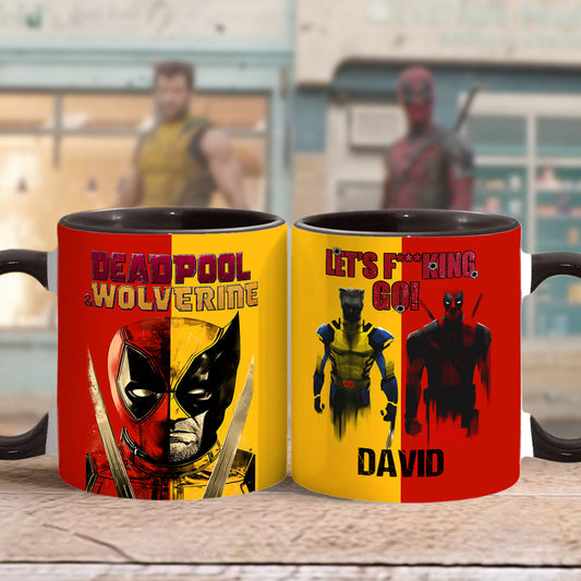 Let's Fu**king Go - Personalized The Psychopath Accent Mug