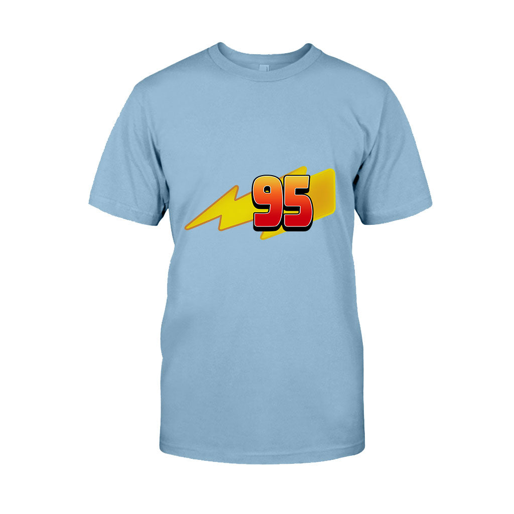Retro Mcqueen 95 Cars T-shirt And Hoodie