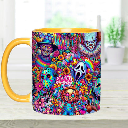 Colorful Horror - Personalized Accent Mug