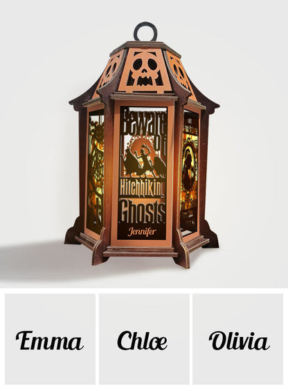 Welcome Foolish Mortals - Personalized Mouse Laser Cut Lantern