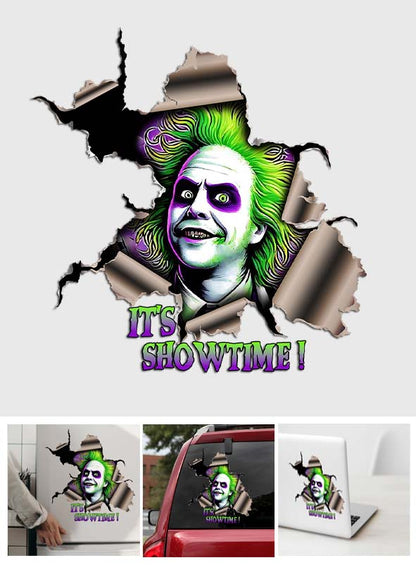 It's Show Time - Decal Die Cut