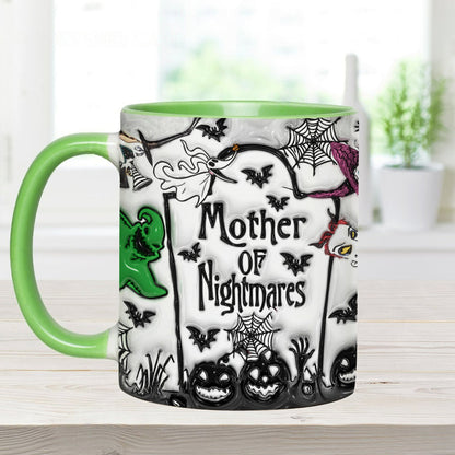 Mother Of Nightmares - Personalized Nightmare Accent Mug