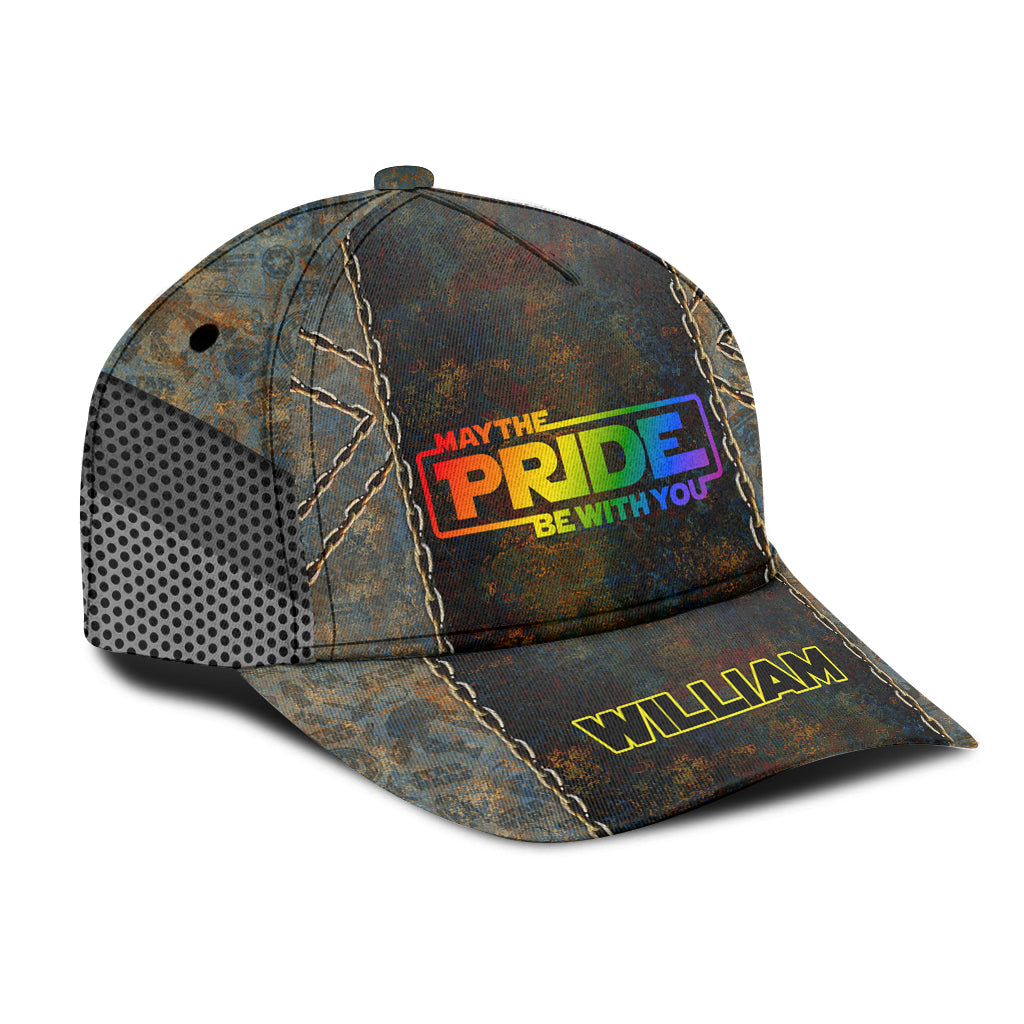 May The Pride Be With You - Personalized LGBT Support Classic Cap