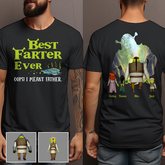Best Farter Ever - Personalized Father T-shirt And Hoodie