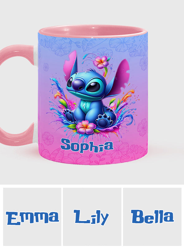 Ohana Means Family - Personalized Ohana Accent Mug
