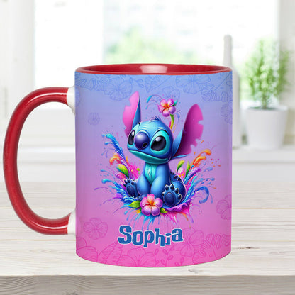 Ohana Means Family - Personalized Ohana Accent Mug