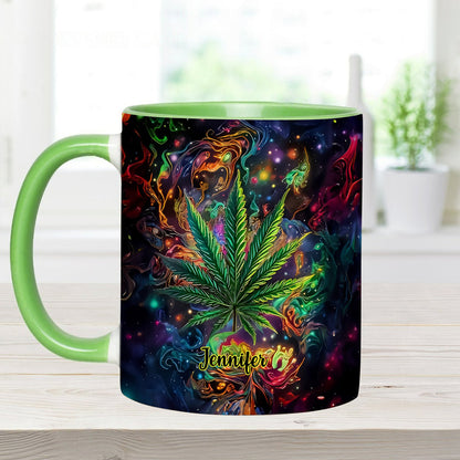 Stoner Chick - Personalized Weed Accent Mug