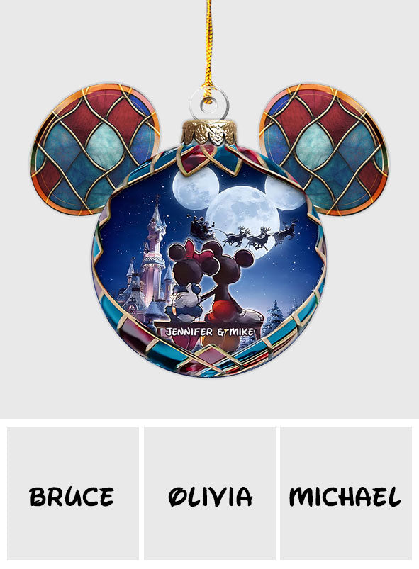You & Me We Got This - Personalized Mouse Custom Shaped Ornament