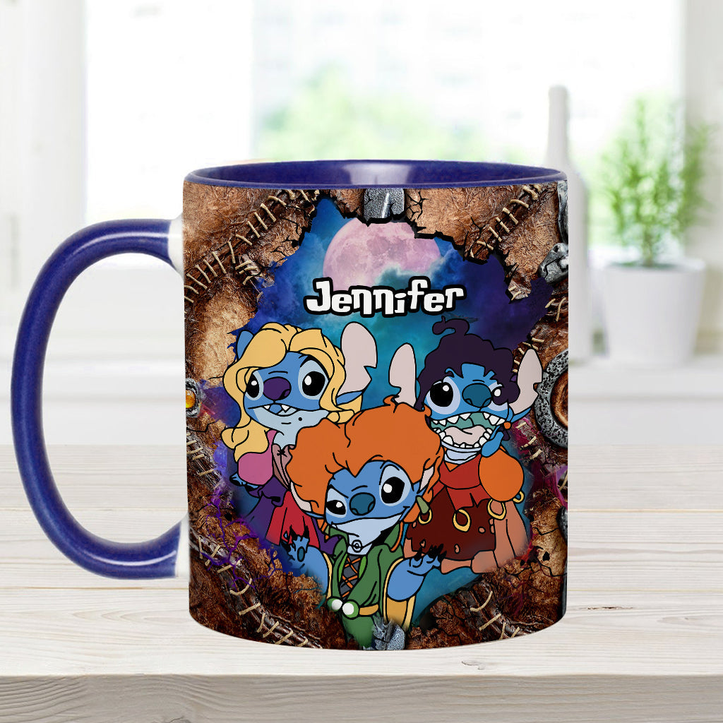 Just A Bunch Of Hocus Pocus - Personalized Ohana Accent Mug