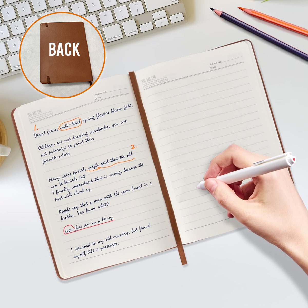 The Nightmare - Personalized Nightmare Leather Journal