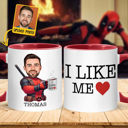 I Like Me - Personalized The Psychopath Accent Mug