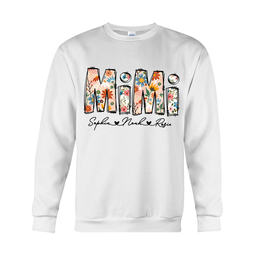 Best Grandma Ever - Personalized Grandma T-shirt And Hoodie