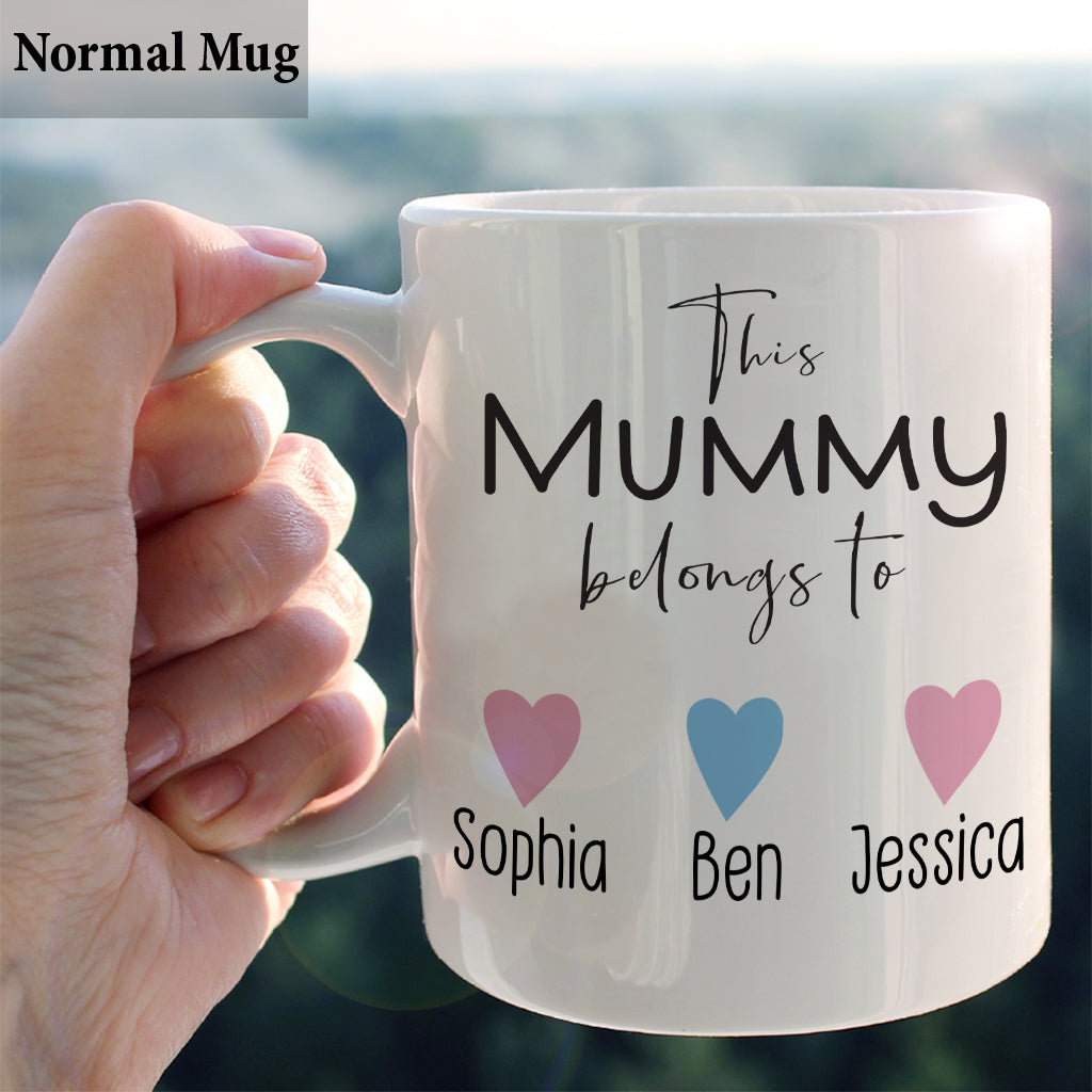 This Mummy Belongs To - Personalized Mother Mug