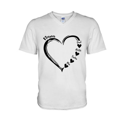 Mom Love You - Personalized Mother T-shirt And Hoodie