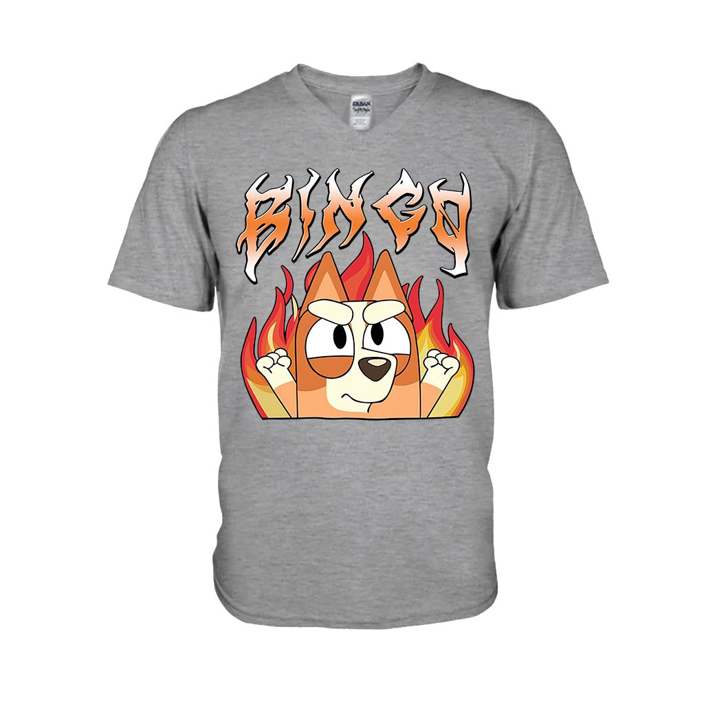 Fire Metal Rock - Mouse T-shirt And Hoodie