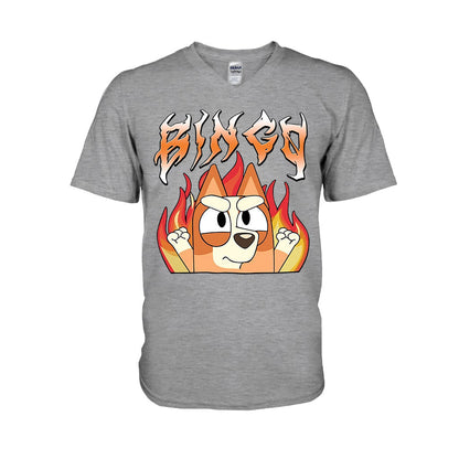 Fire Metal Rock - Mouse T-shirt And Hoodie