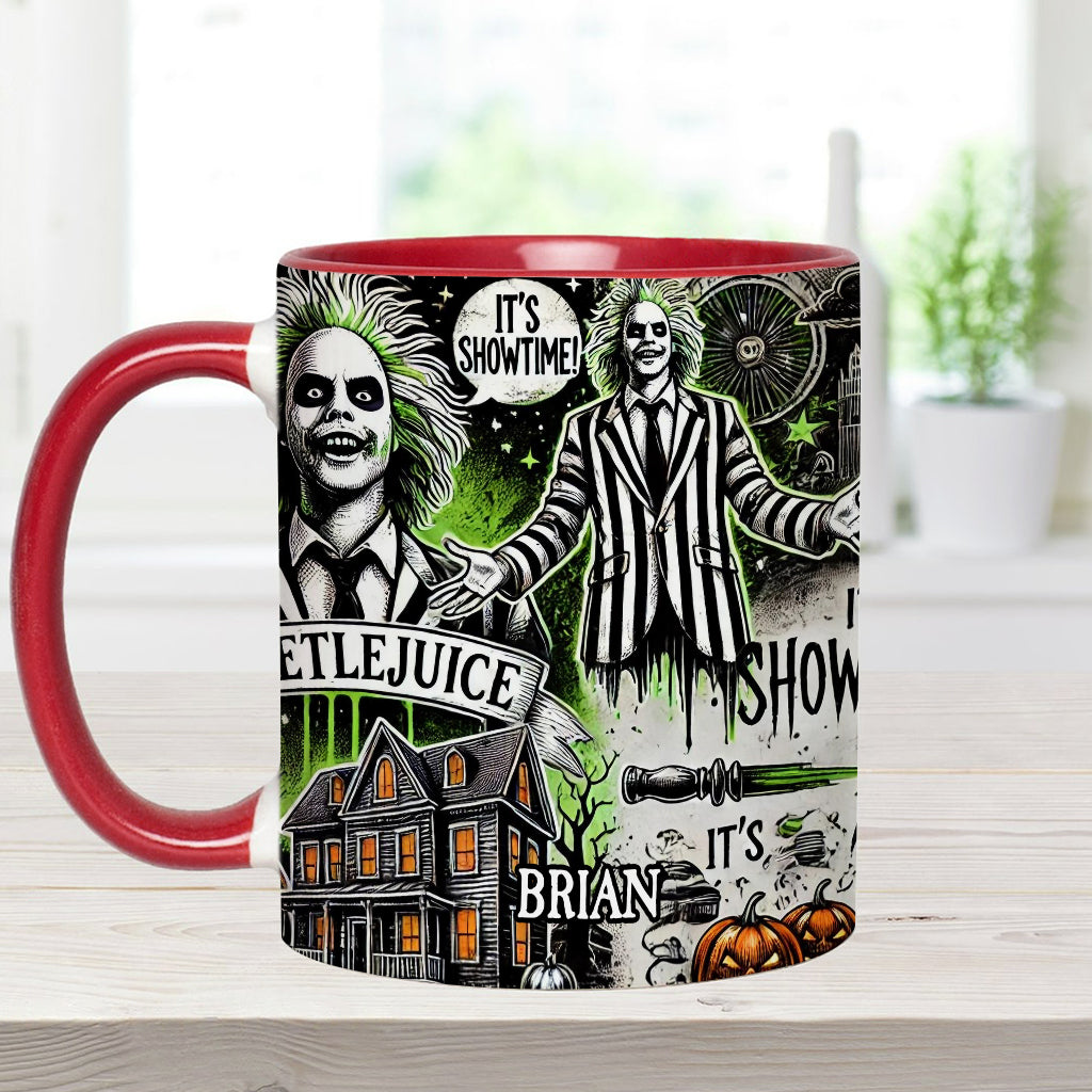 It's Show Time - Personalized Accent Mug