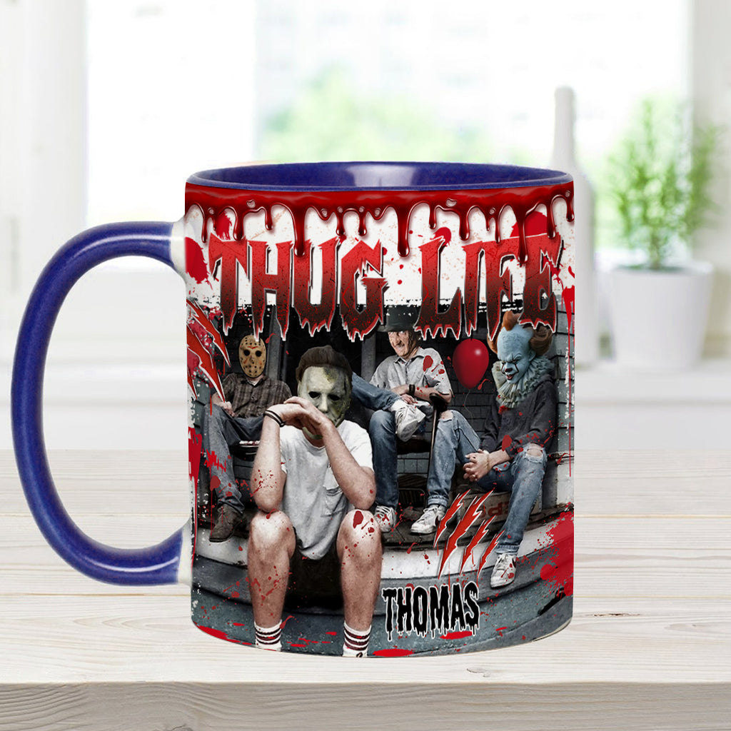 Thug Life - Personalized Accent Mug
