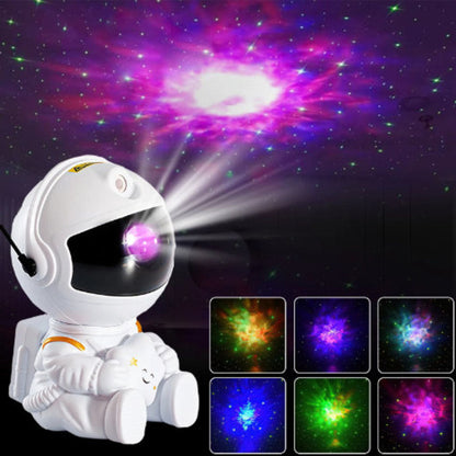 Beautiful Galaxy - Personalized Astronaut Projector Night Light
