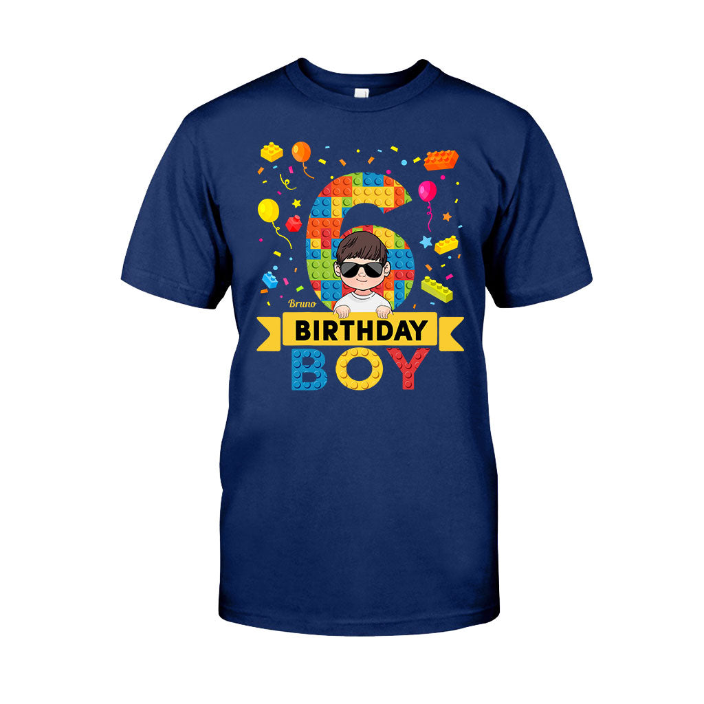 Birthday Boy Birthday Girl - Personalized Family T-shirt And Hoodie