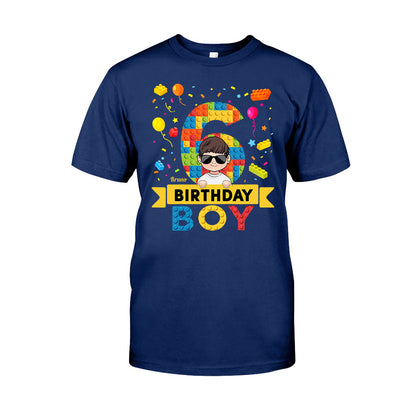 Birthday Boy Birthday Girl - Personalized Family T-shirt And Hoodie