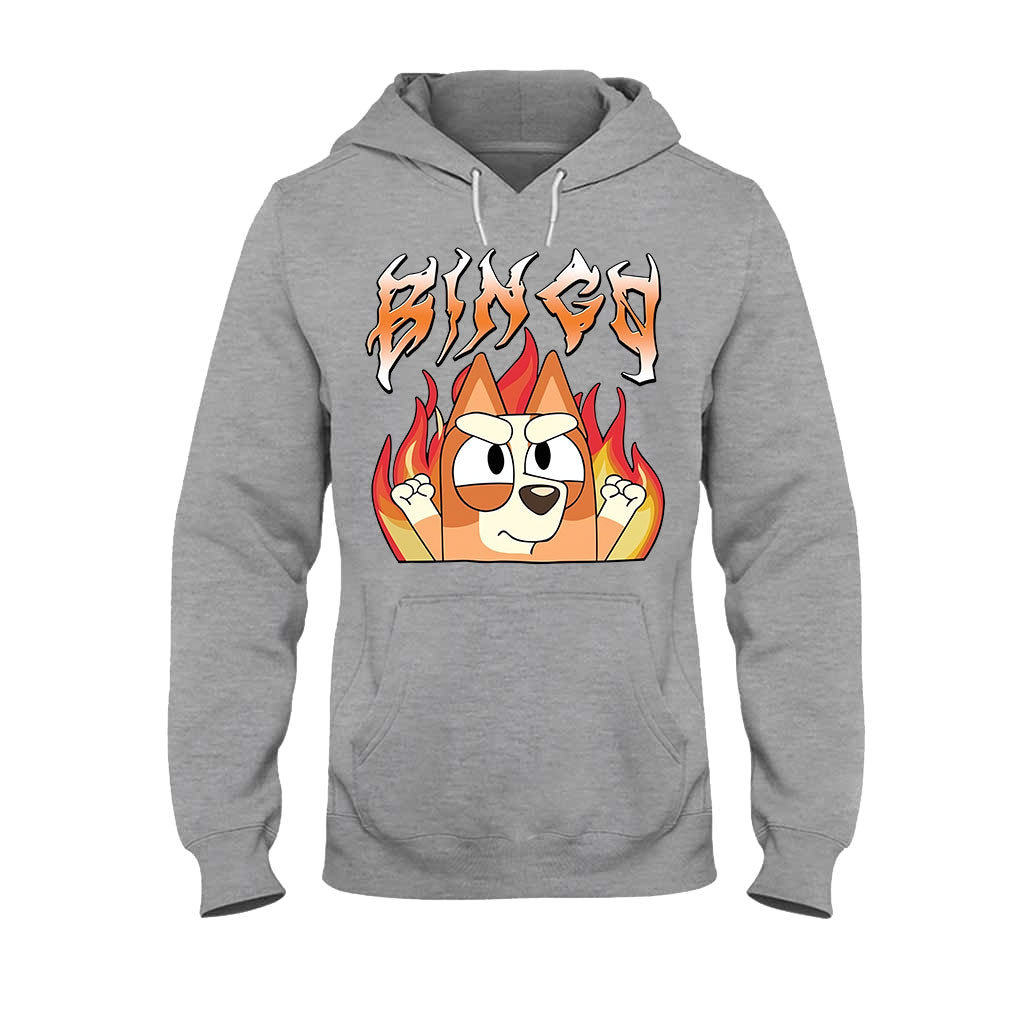 Fire Metal Rock - Mouse T-shirt And Hoodie